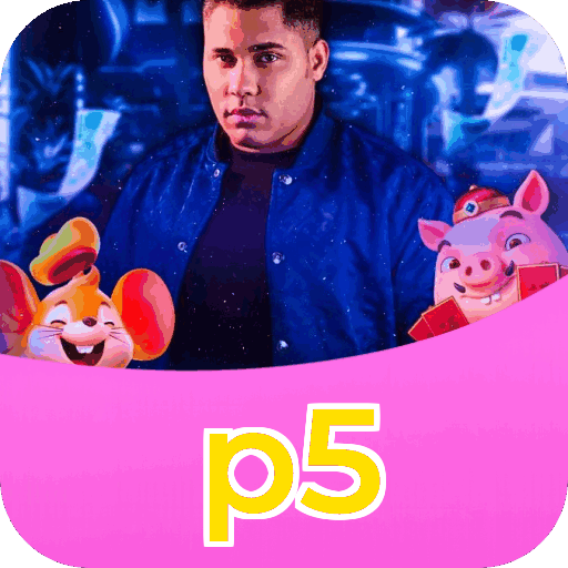 Plataforma p5 mostrando interface moderna, jogos certificados e recursos de segurança licenciados