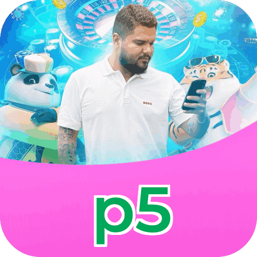 Passo a passo visual mostrando processo de download e instalação do aplicativo p5
